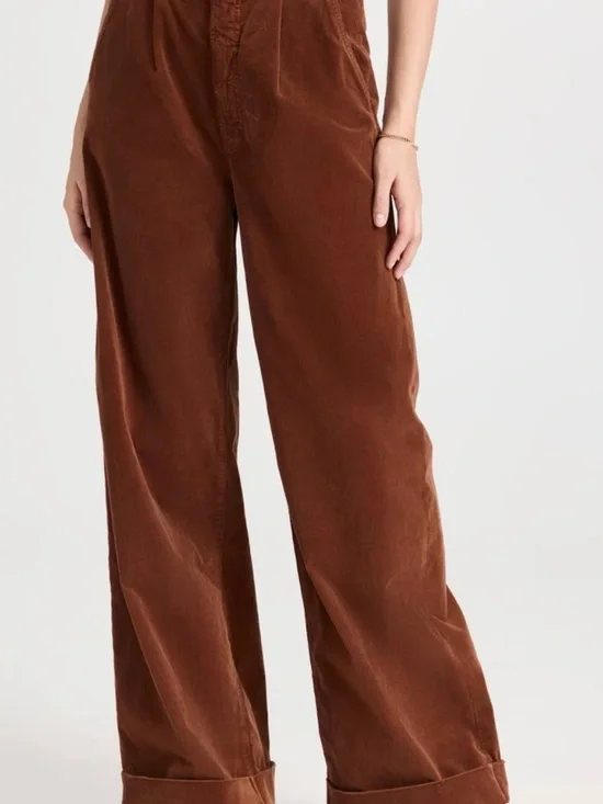 MOTHER High Waisted Wide Leg Cords - Picture 2 of 7